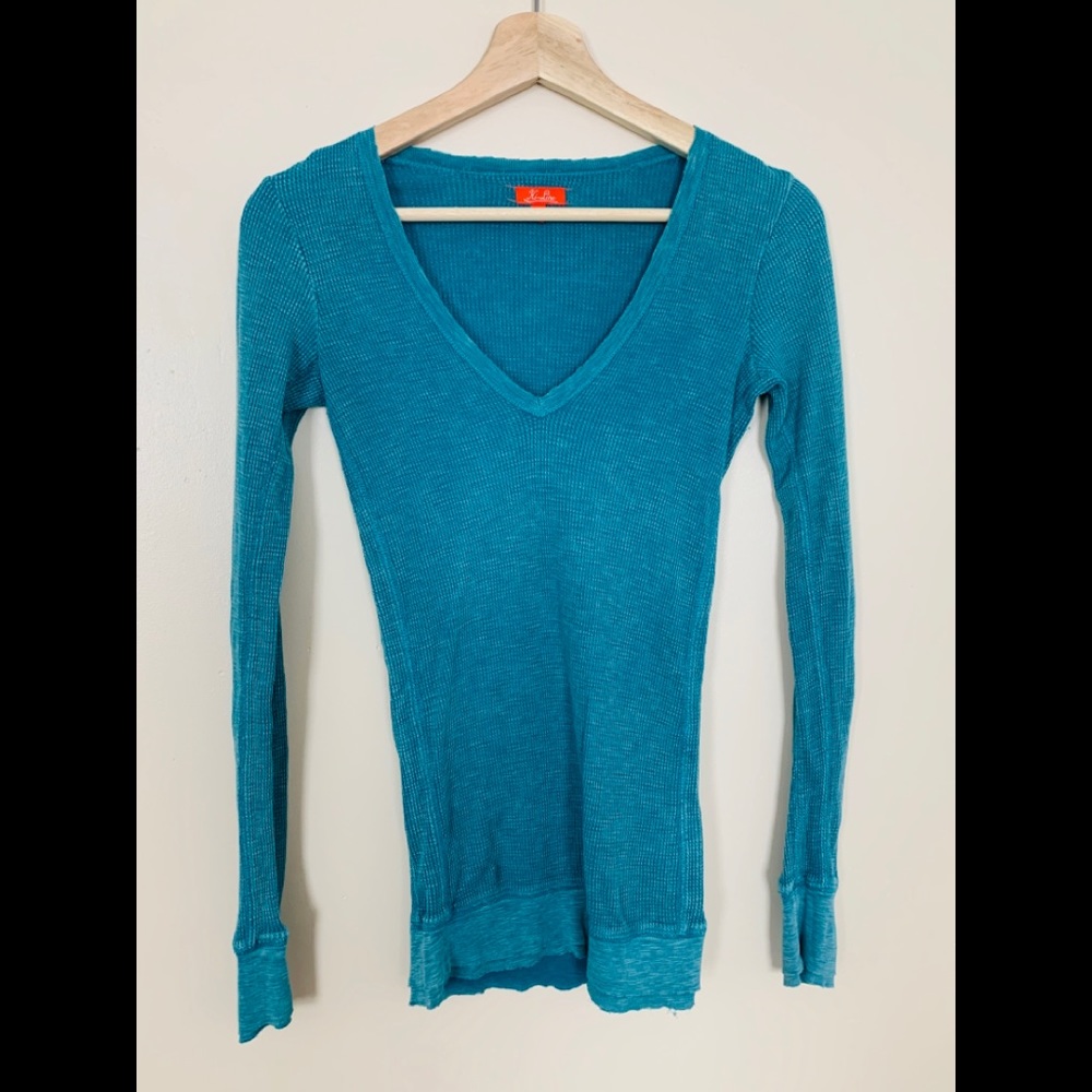 Madewell Hi-Line Waffle Tee